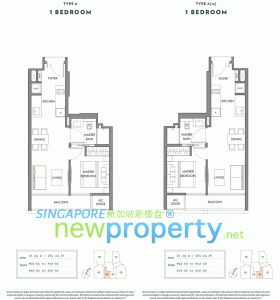 Nyon 1bdrm Flooplan