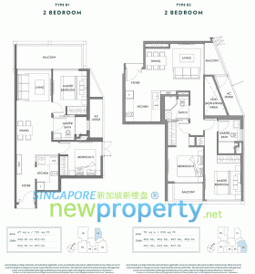 Nyon 2bdrm Flooplan