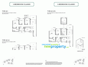 Park Colonial Floor Plan 3 Bdrm