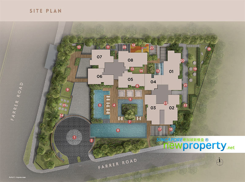 Whilsire Residences Site Plan