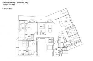 Artra Floor Plan - 5 bdrm +Family