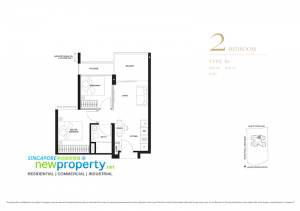 Linq - 2 Bdrm Floor Plan