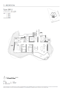 Park Nova Floor Plan - 3 Bedroom - Type 3BR-2