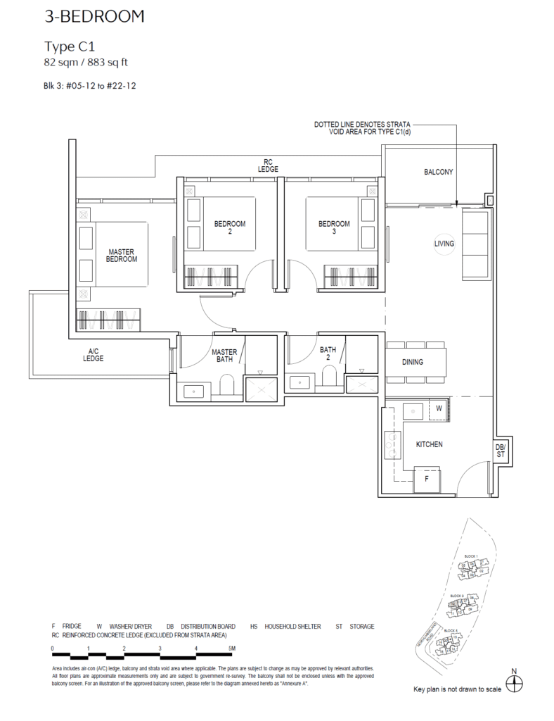 Piccadilly Grand - 3 Bdrm (C1)