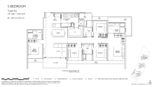 Piccadilly Grand - 5 Bdrm (E1)