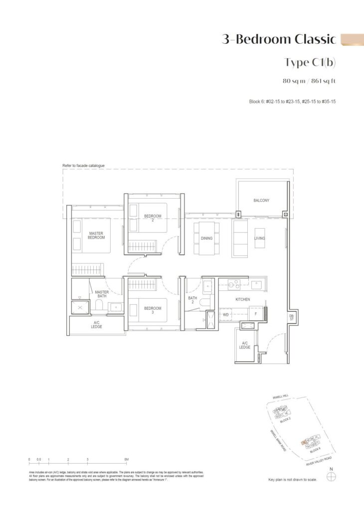 Irwell Hill Residences - 3 Bdrm - C1(b)
