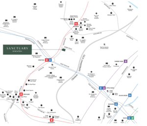 Sanctuary@Newton Location Map