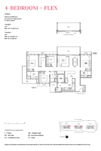 Lentor Modern 4 Bdrm+Flex - Type D1