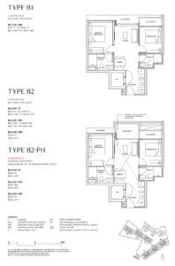 Terra Hill Floor Plan - 2 Bedroom - Type B1