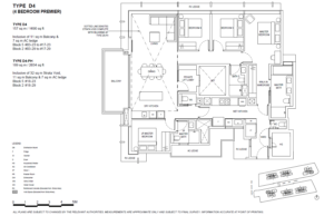 The Continuum Floor Plan - 4 Bedroom Premier D4