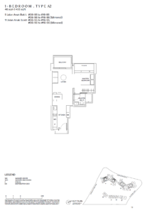 The Reserve Residences Floor Plan - 1 Bdrm