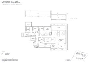 The Reserve Residences Floor Plan - 4 Bdrm