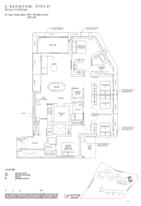 The Reserve Residences Floor Plan - 5 Bdrm