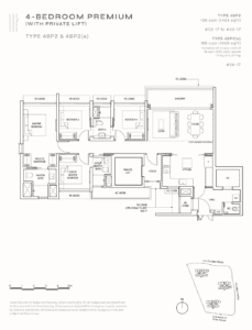 Pinetree Hill Floor Plan - 4 Bedroom Premium - Type - 4BP2