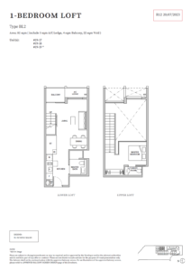 TMW Maxwell 1 Bedroom Loft - BL2