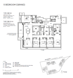 Grand Dunman Floor Plan - 5 Bedroom - Type - 5BR G1