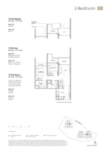 Hillock Green Floor Plan - 2 Bedroom