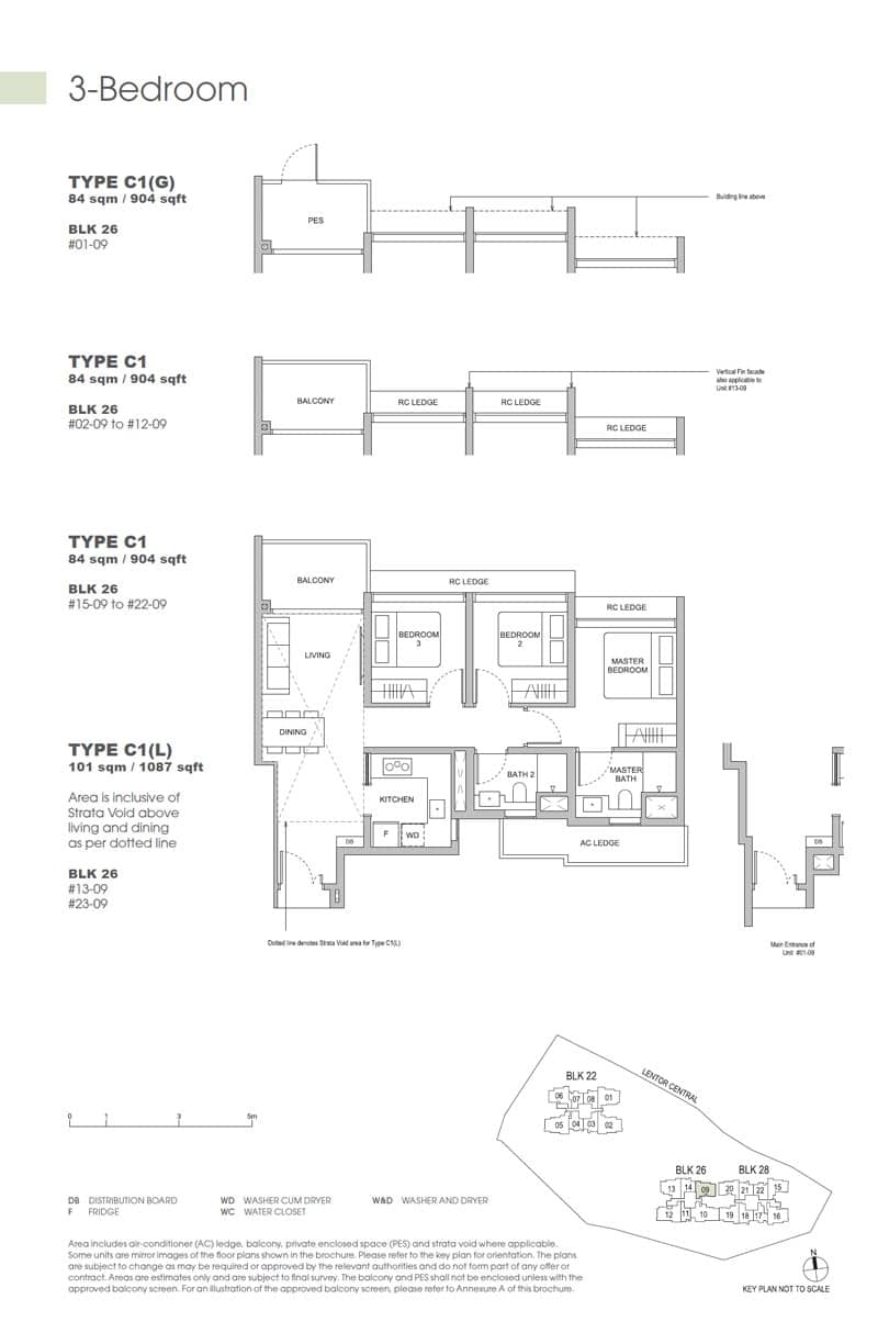 Hillock Green Floor Plan - 3 Bedroom