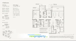 Watten House Floor Plan - 4-Bedroom - Type-D2(p1)