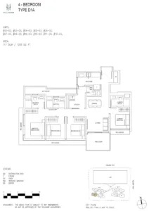 HillHaven Floor Plan - 4 Bdrm