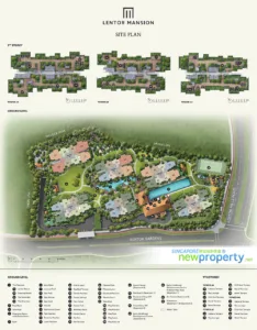 Lentor Mansion Site Plan