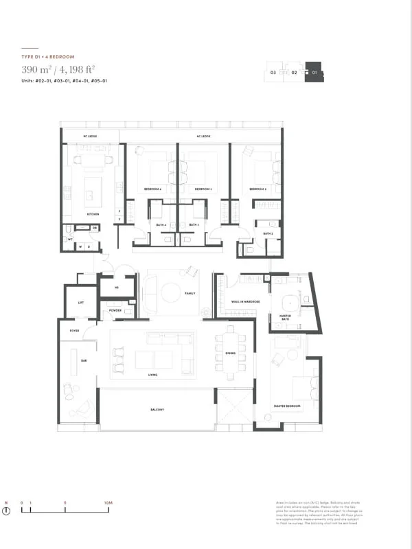 32 Gilstead Floor Plan -  4Bdrm 