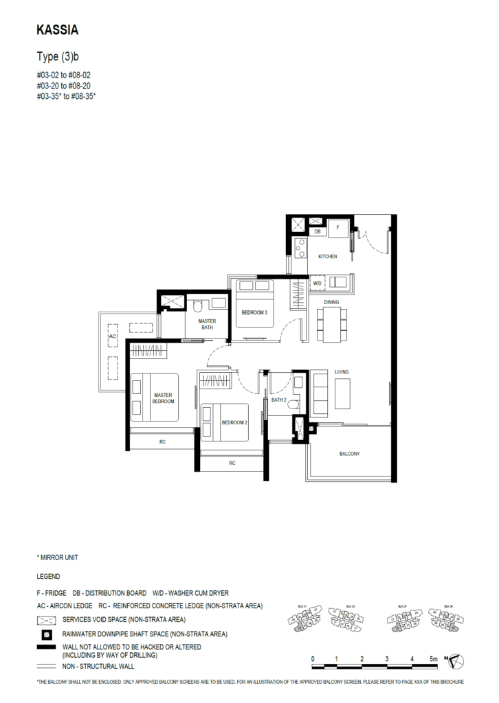 3 Bdrm (3)b