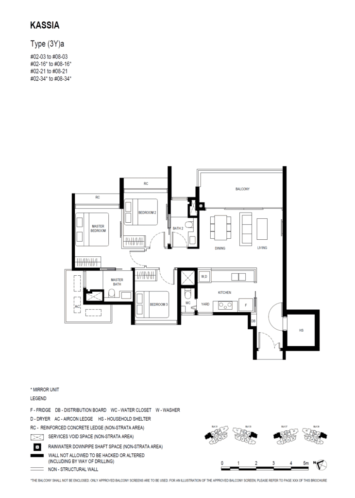 3 Bdrm+Yard (3Y)a