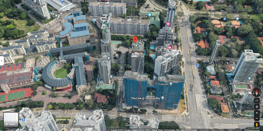 Arina East Residences (La Ville) Google View