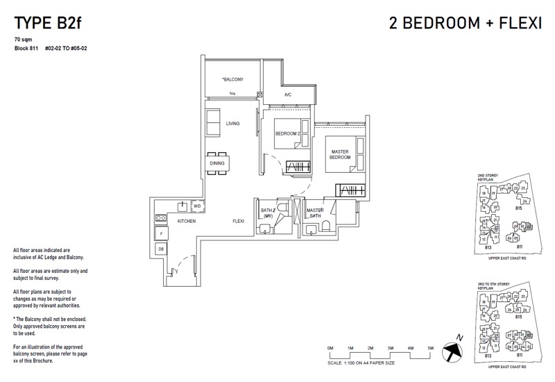 2 Bdrm Flexi - B2f