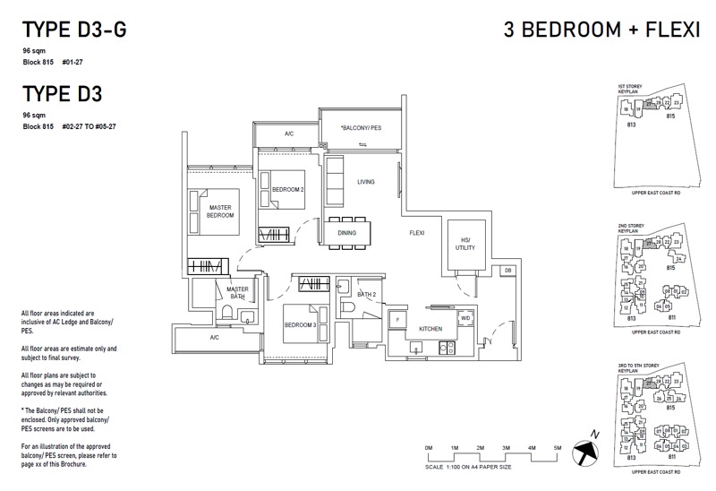 3 Bdrm Flexi - D3