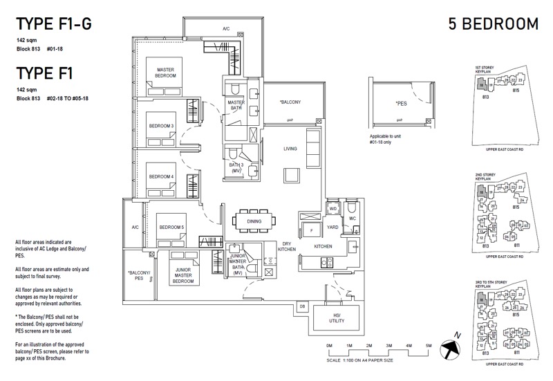 5 Bdrm - F1-G