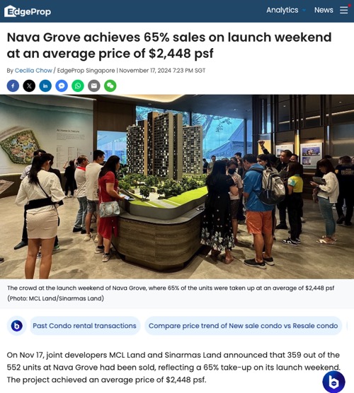 Nava Grove News Article