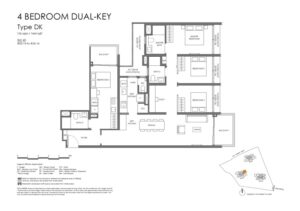 4 Bdrm Dual Key - DK