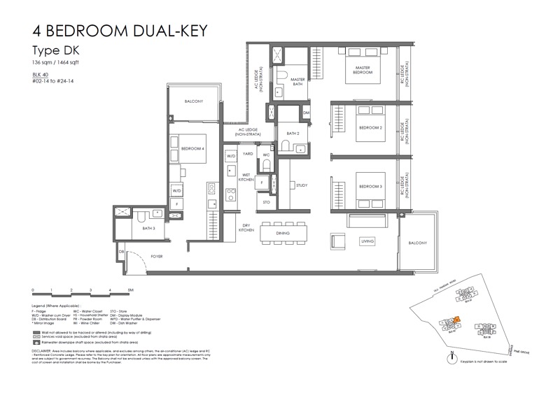 4 Bdrm Dual Key - Type DK