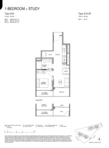 Norwood Grand Floor Plan 1+Study - A1S(P)