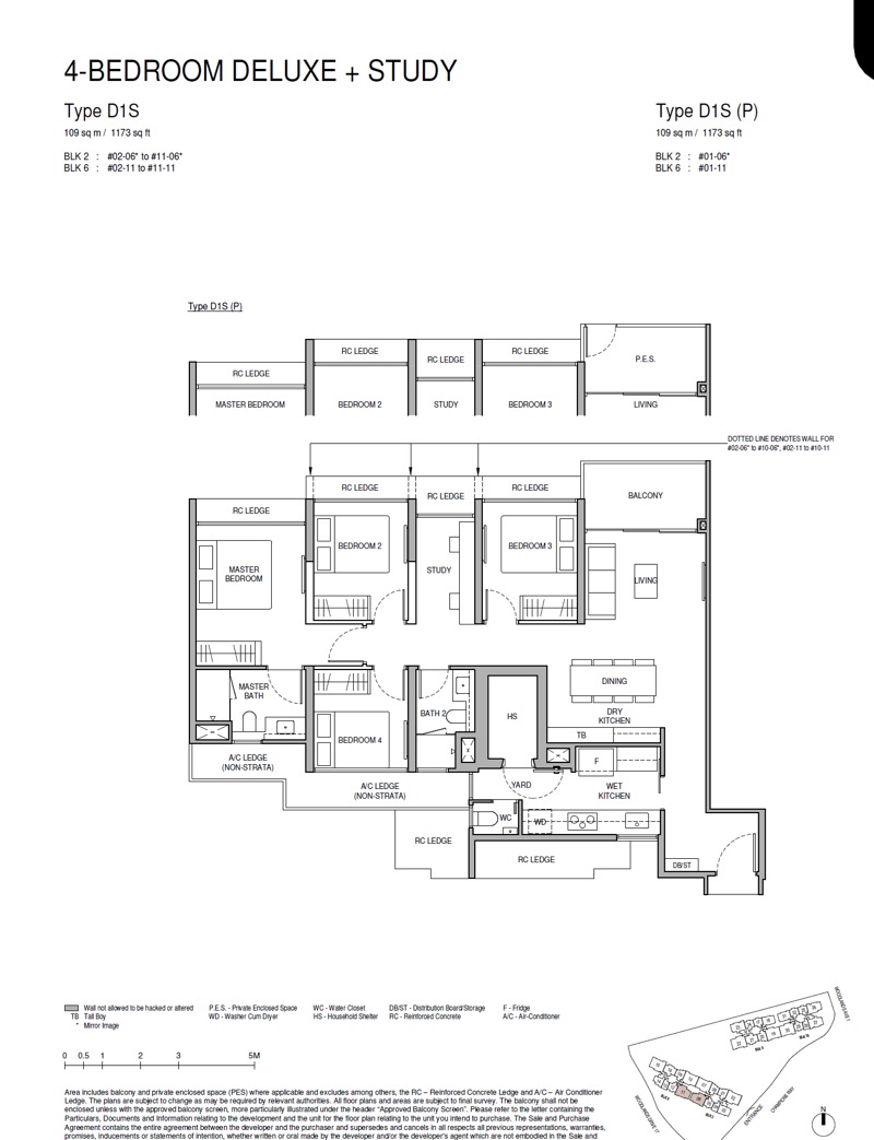 4 Bdrm Deluxe + Study - D1S(P)