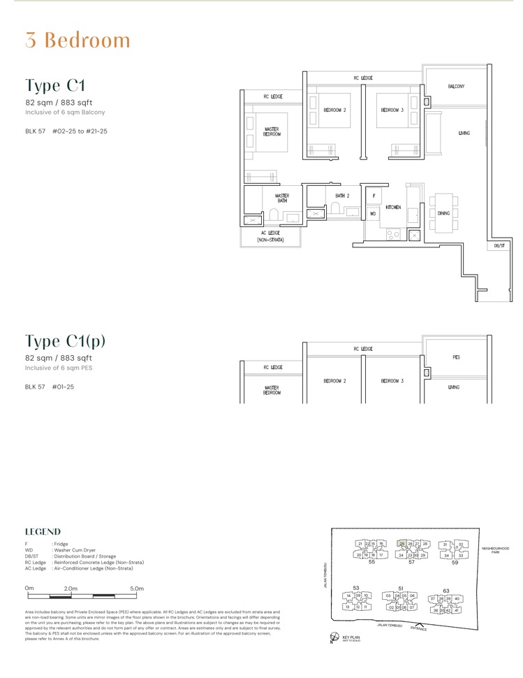 3 Bdrm - C1(p)