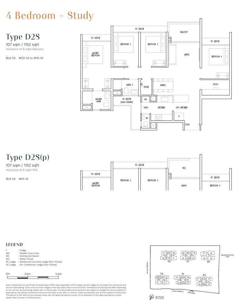 4 Bdrm + Study - D2S(p)