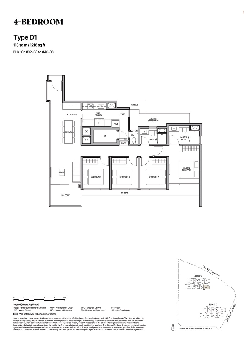 4 Bdrm - D1