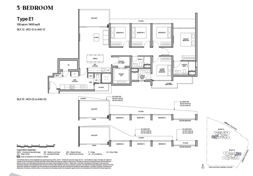 The Orie Floor Plan - 5 Bdrm - E1