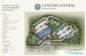 Lentor Central Residences Site Plan