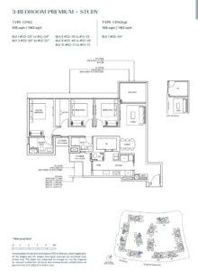 3 Bdrm Premium + Study - CPS2